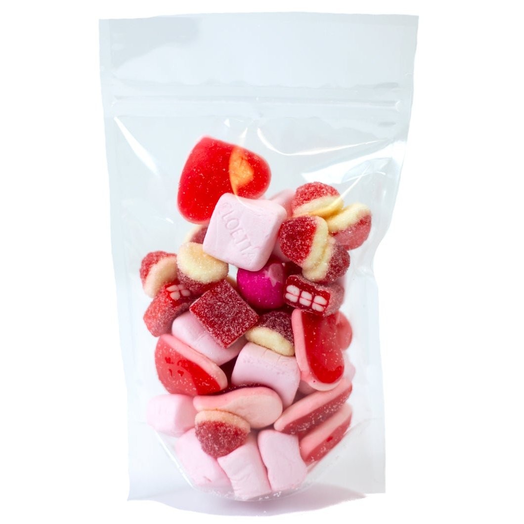 Sweetish Strawberry Mix 1/2lb Bag (12 Pack)