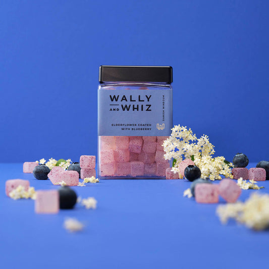 Wally & Whiz Elderflower With Blueberry 240g (8 Pack)