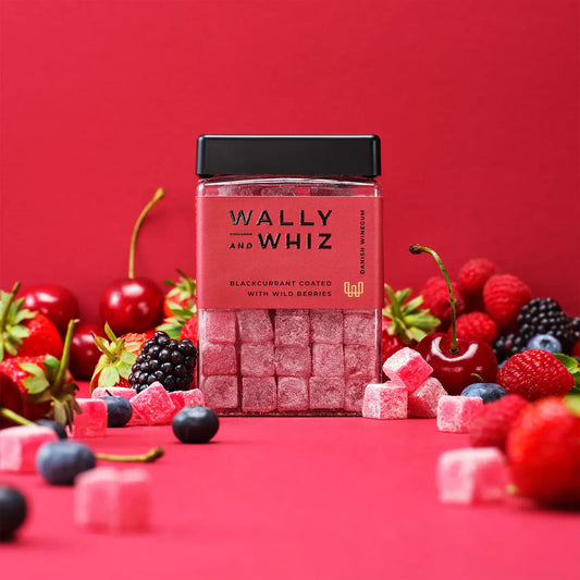 Wally & Whiz Blackcurrant with Wild Berries 240g (8 Pack)