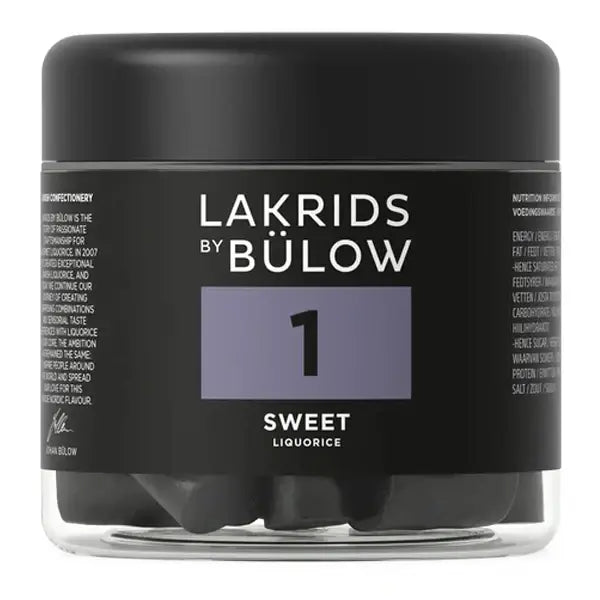 Lakrids by Bülow 1 - Sweet Licorice 5.3oz (10 Pack)