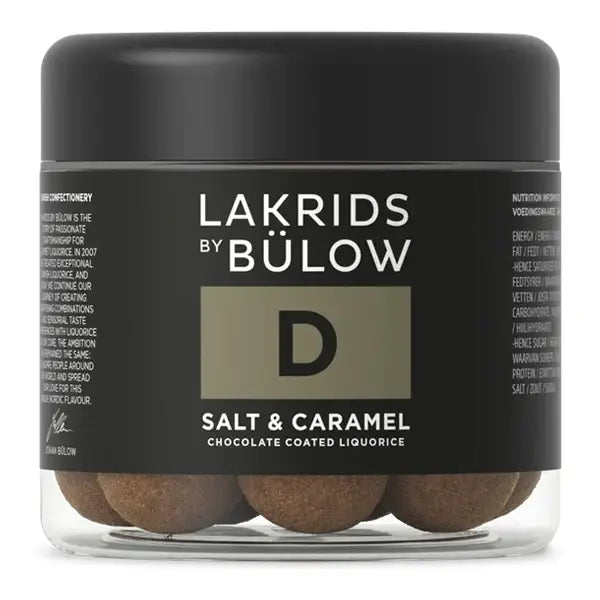 Lakrids by Bülow D - Salt & Caramel 4.41oz (10 Pack)