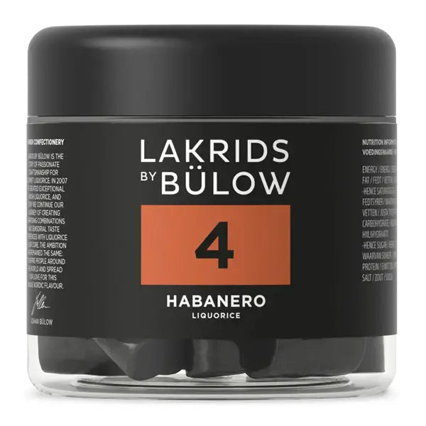 Lakrids by Bülow 4  - Habanero Licorice 5.3oz (10 Pack)