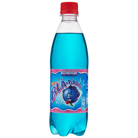 Blådåre Blueberry Soft Drink 50CL (24 Pack)