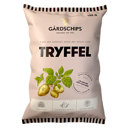 Gardschips Truffle Chips 150g Bags (February) (10 Pack)