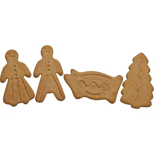 Nyakers Original Gingersnaps Holiday Shapes 13.05oz (12 Pack)