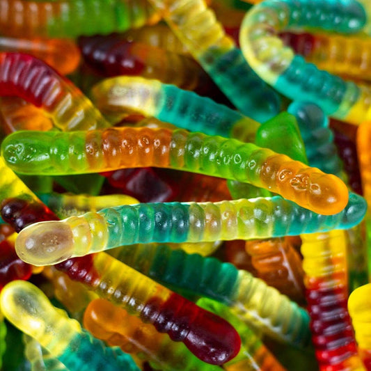 Jellioo Swedish Gummy Jelly Worms 2.20lbs