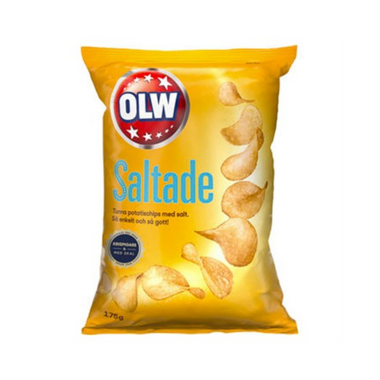 OLW Salted Chips 175g Bag (February)