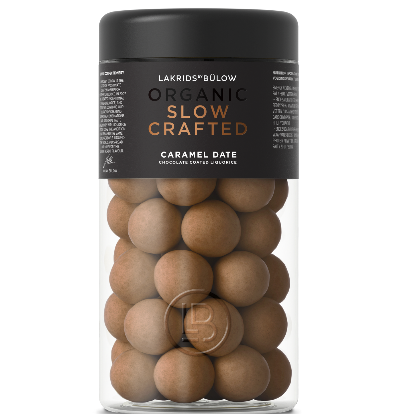 Lakrids by Bülow - Slow Crafted Salted Caramel Date 9.35oz (10 Pack)