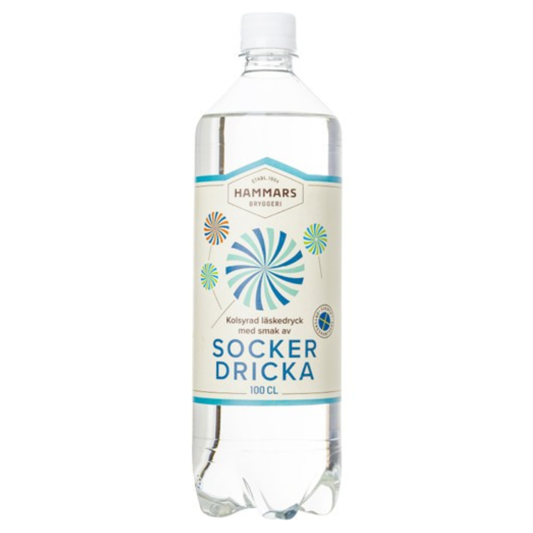 Sockerdricka Soft Drink 1L (8 Pack)