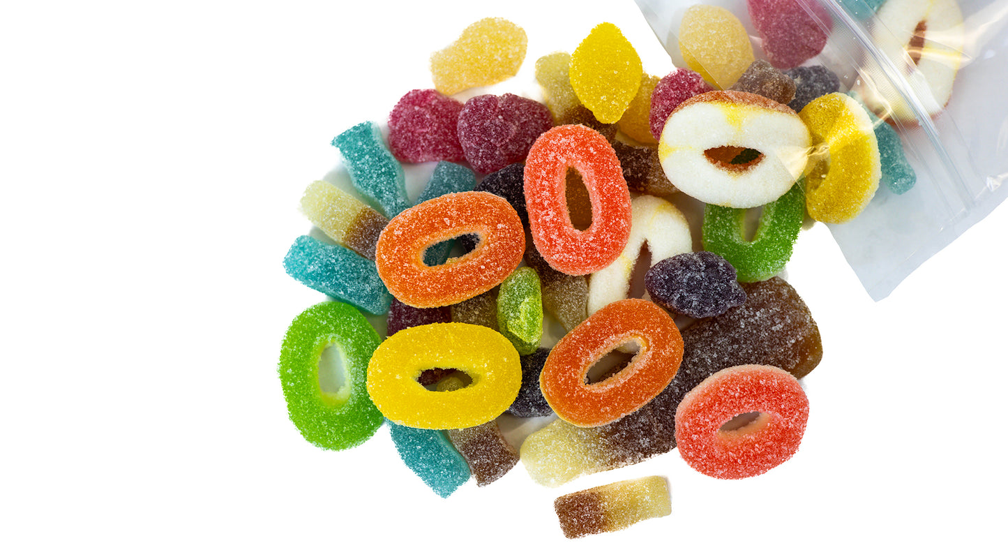 Jellioo Swedish Sour Mix 1/2lb Bag (12 Pack)