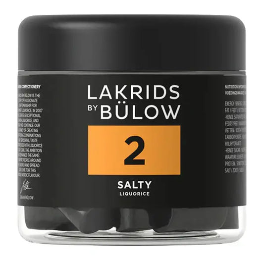 Lakrids by Bülow 2  - Salty Licorice 5.3oz (10 Pack)