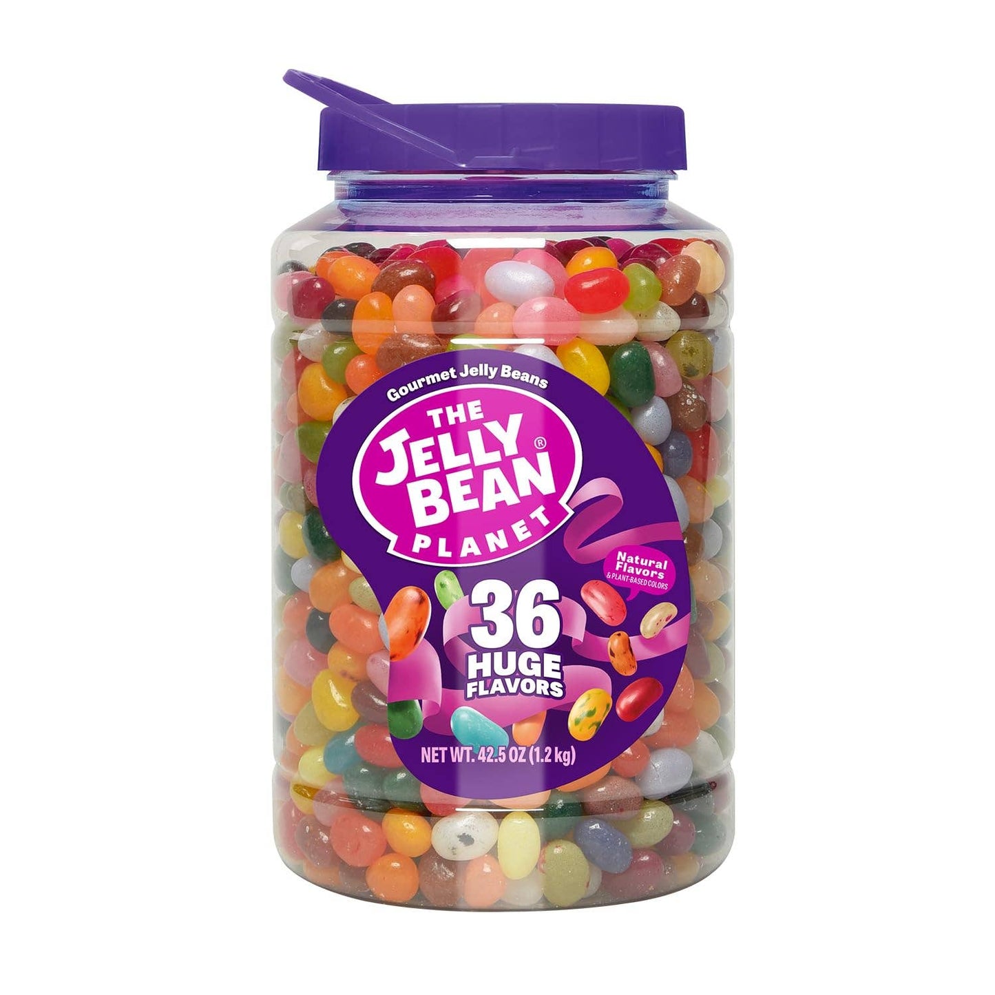 The Jelly Bean Planet Flavor Jar 42.5 oz (6 Pack)