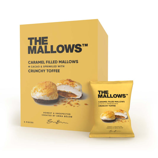 The Mallows Filled Crunchy Toffee 55g (12 Pack)