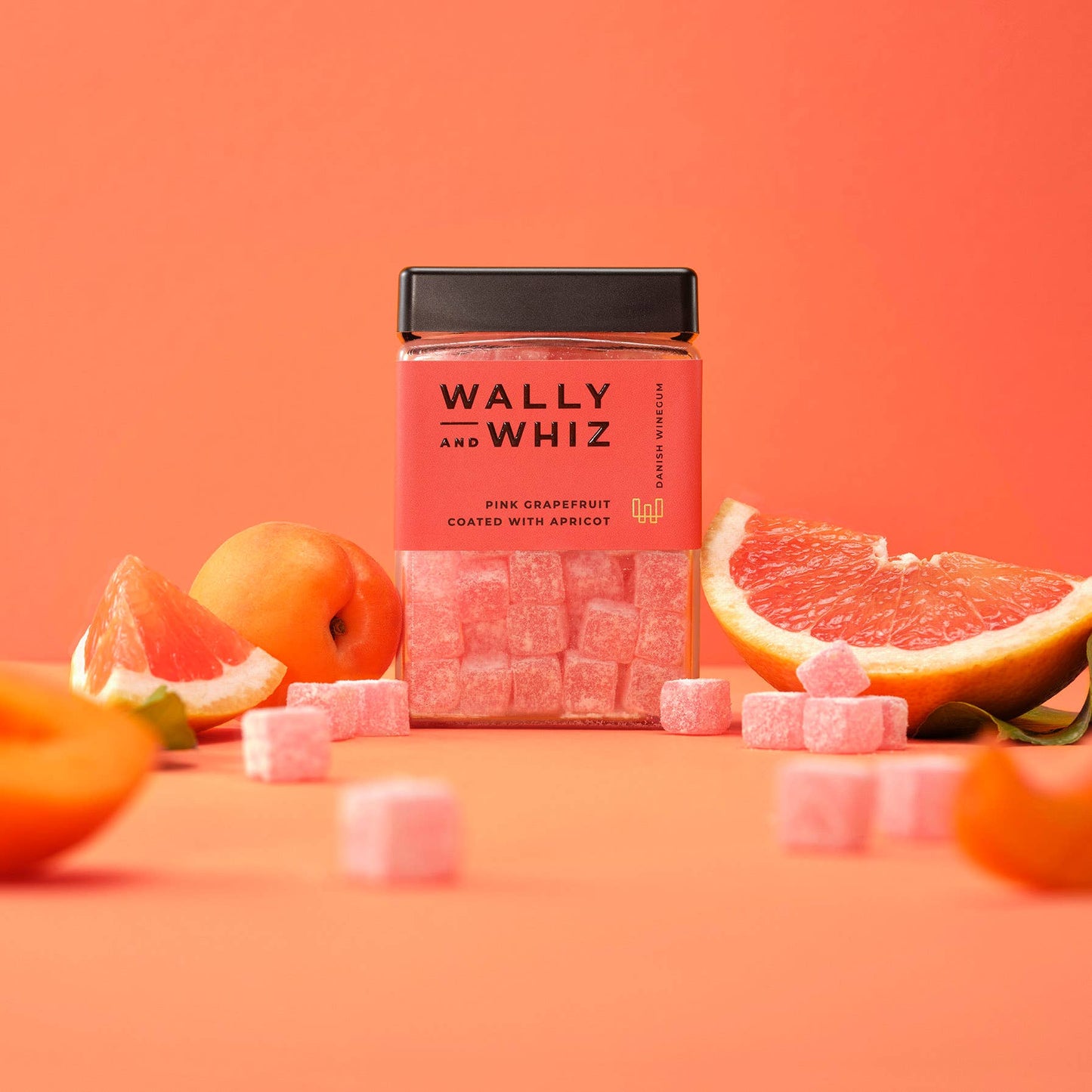 Wally & Whiz Pink Grapefruit With Apricot 240g (8 Pack)