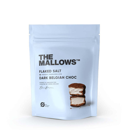 The Mallows Dark Chocolate & Flaked Salt 90g (12 Pack)