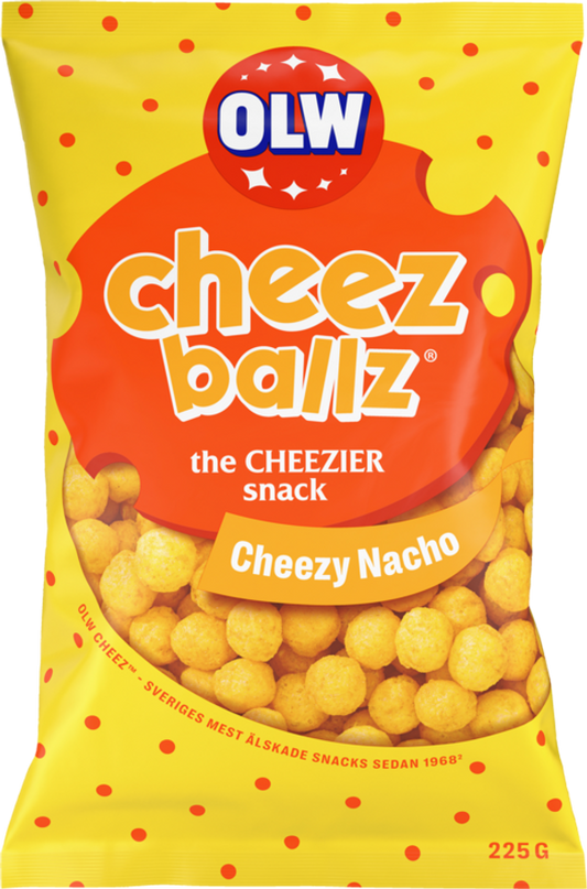 OLW Cheez Ballz 160g (January) (18 Pack)